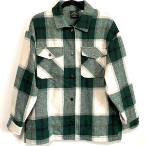 HFX Plaid Flannel Jacket